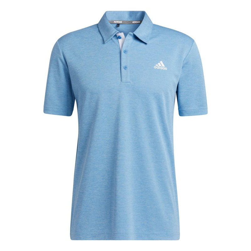 adidas Mens Advantage Novelty Heather Polo