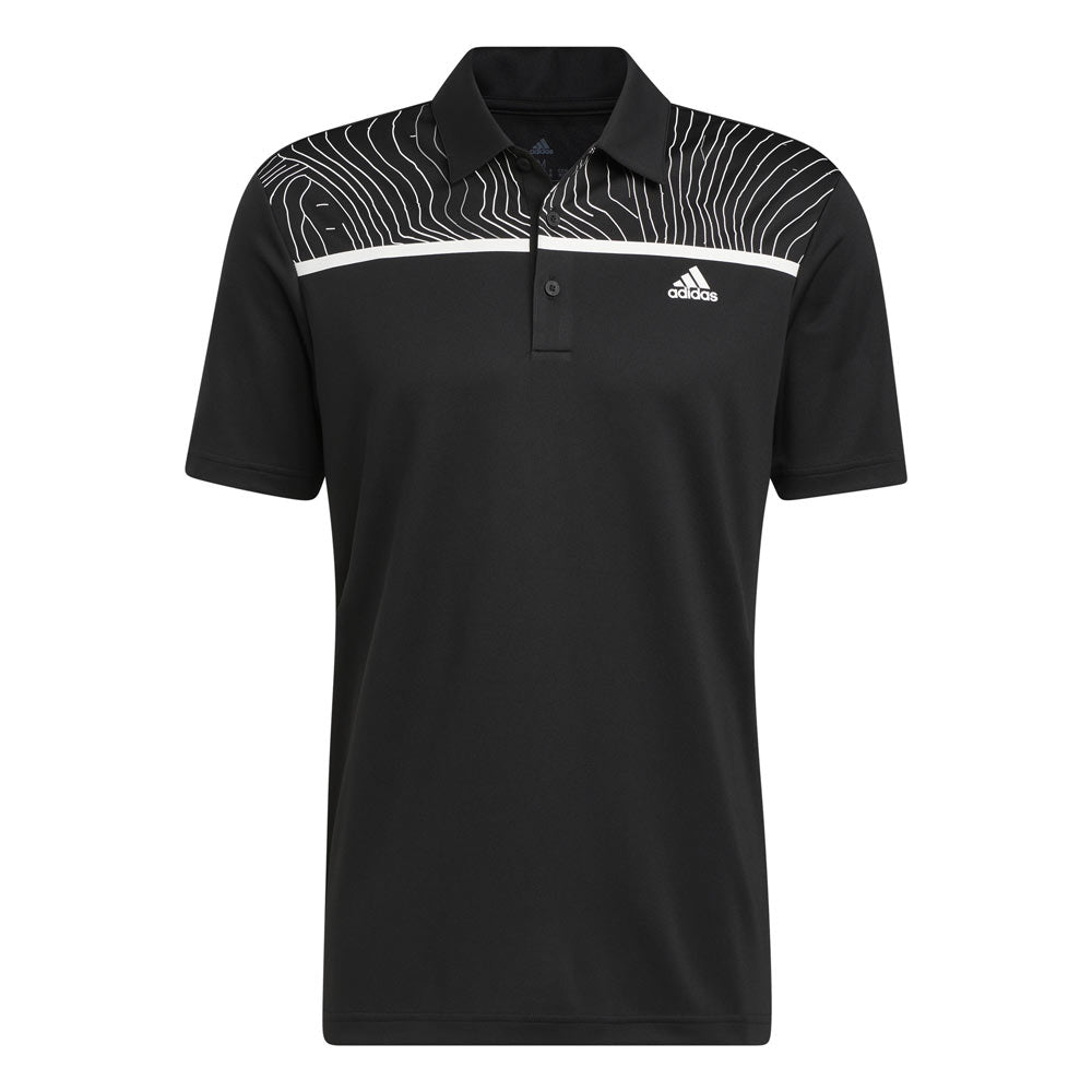 adidas Mens Chest Print Polo – Golf Warehouse NZ