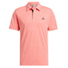 adidas Mens  Drive Primegreen Heather Polo