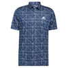 adidas Mens Jacquard Primegreen Polo