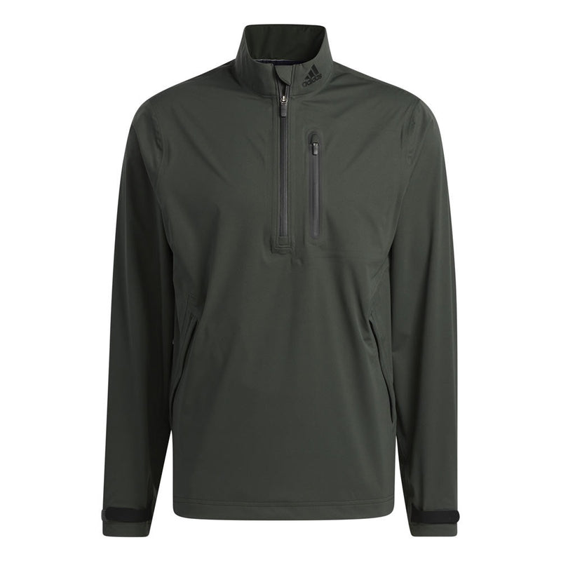 adidas Mens Recycled Content Rain.RDY 1/2-Zip Jacket