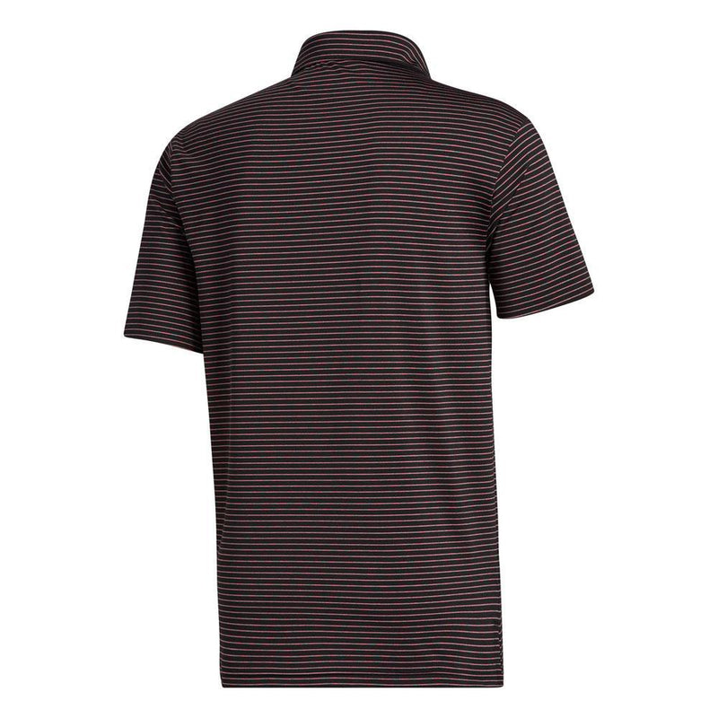 adidas Mens Ultimate365 Space Dye Stripe Polo Shirt