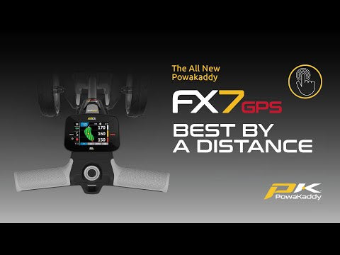 PowaKaddy FX7 GPS EBS Gunmetal Electric Trundler w/XL Lithium Battery