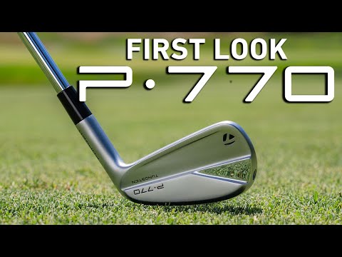 TaylorMade Mens P770 '23 Irons RH 4-PW Steel Stiff